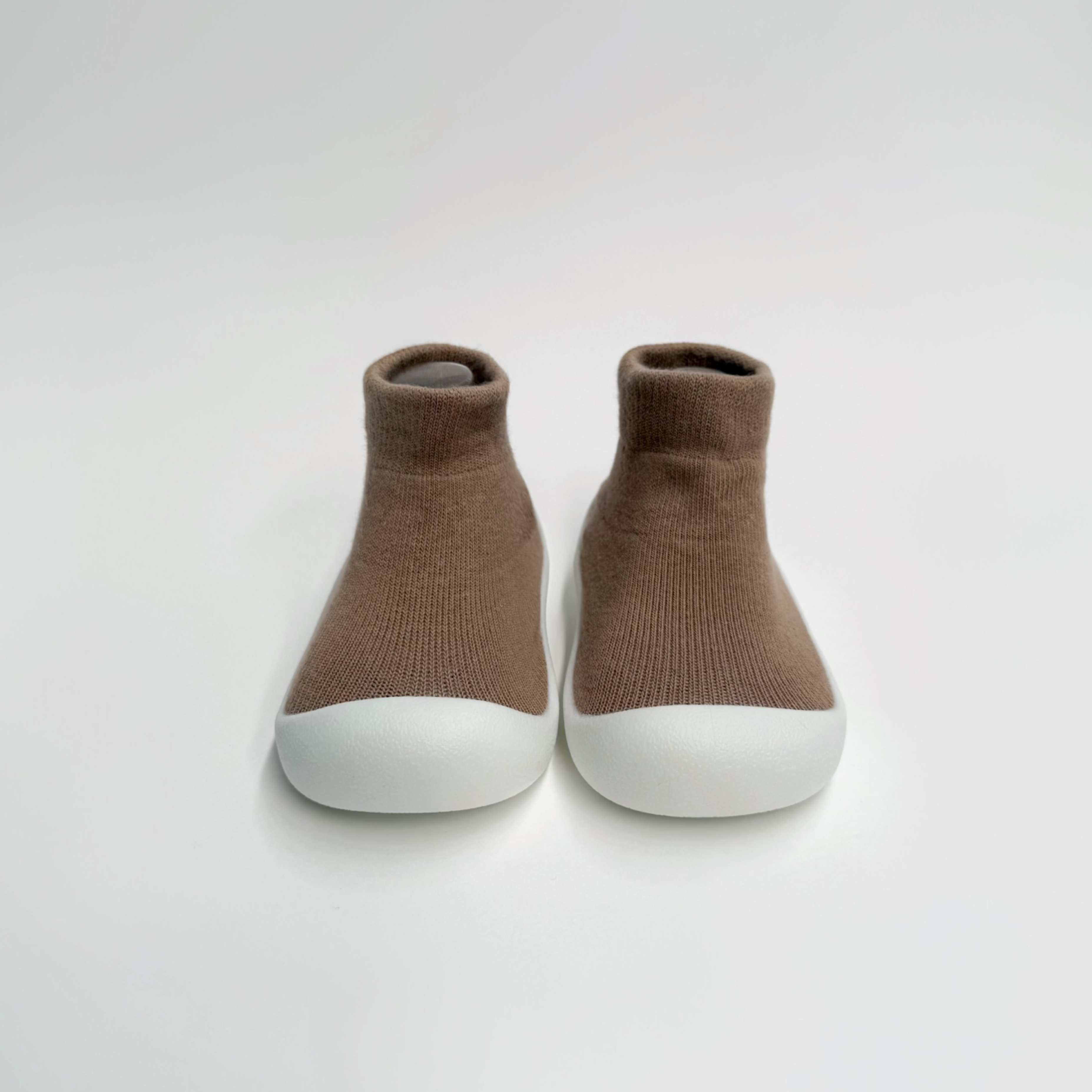 NEW - Beige Sock Shoes