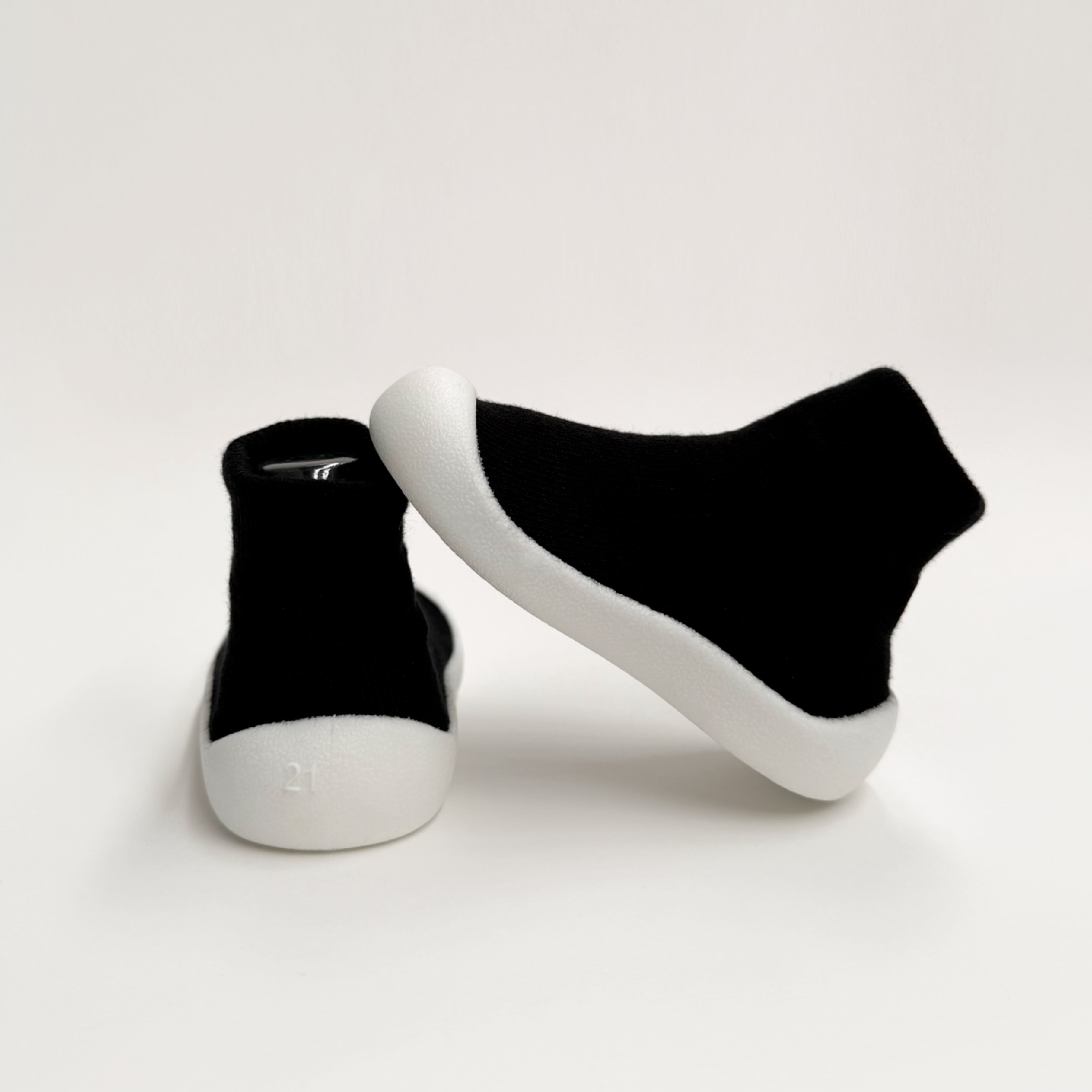 NEW - Black Sock Shoes