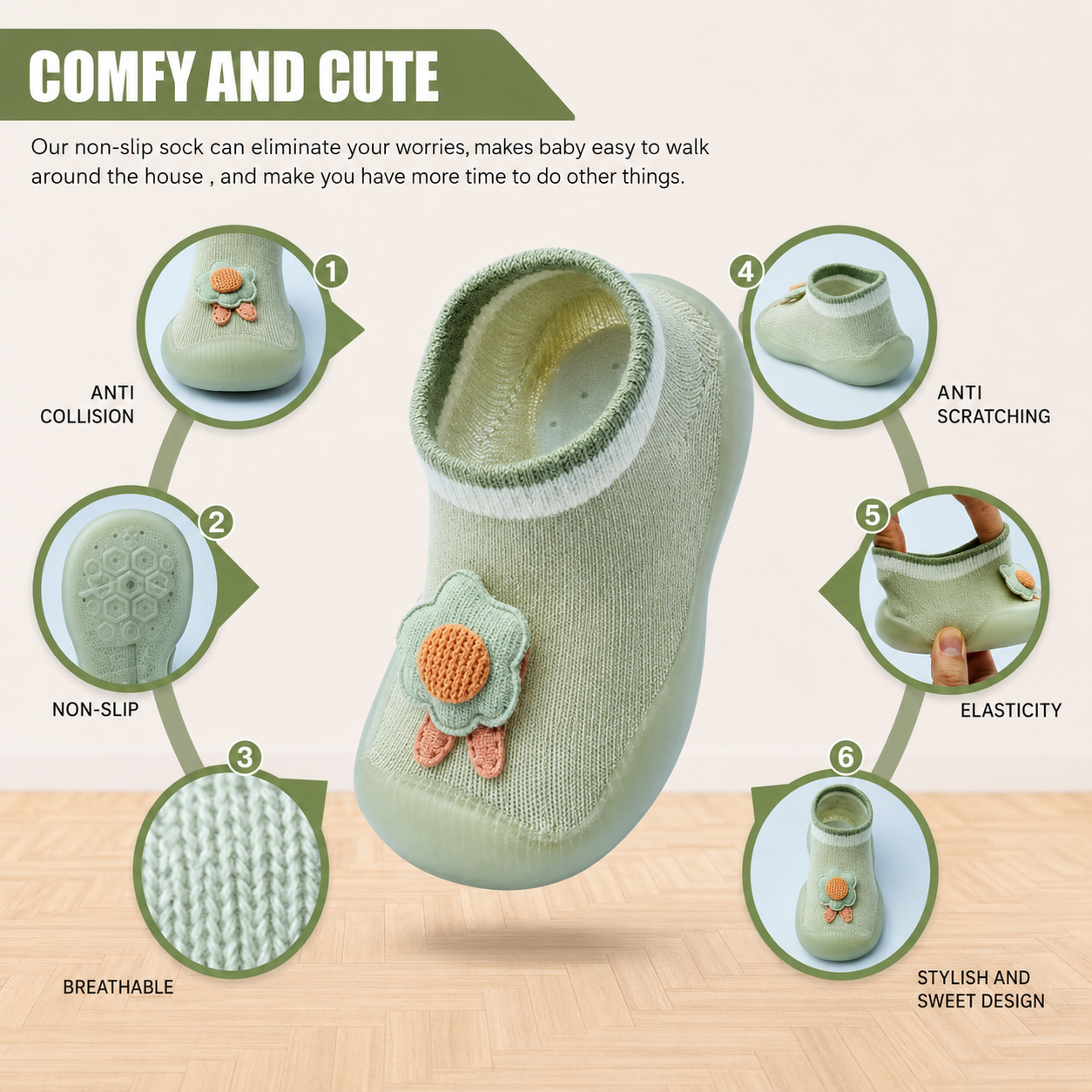 Cute Collection - Olive Green