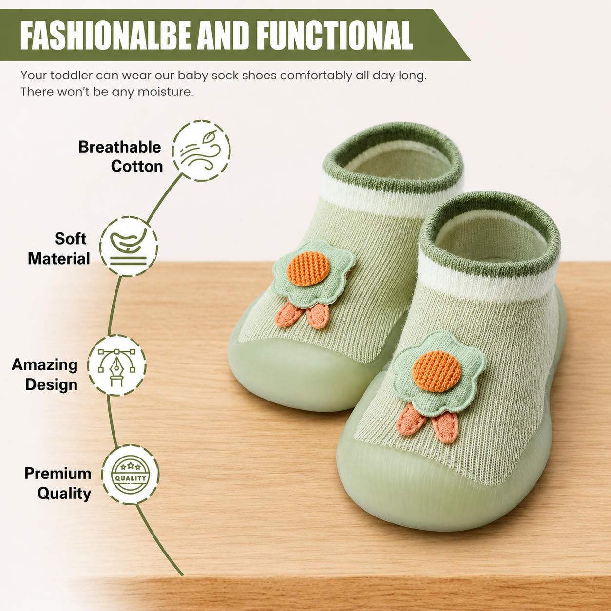 Cute Collection - Olive Green