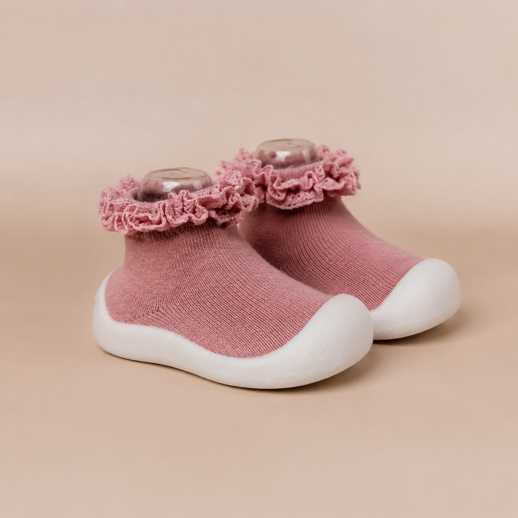 Frilly Sockies - Pink
