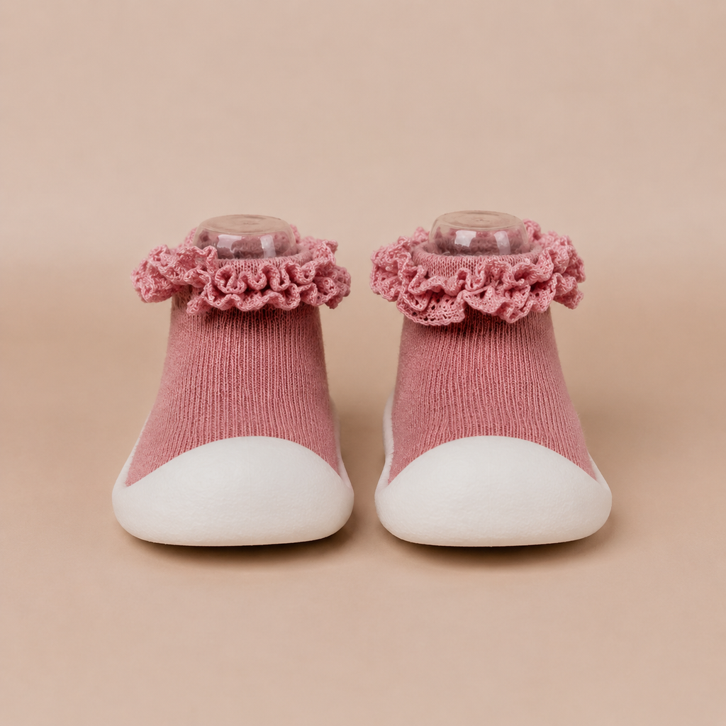 Frilly Sockies - Pink