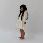 Dusty Pink Lace Sock Shoes
