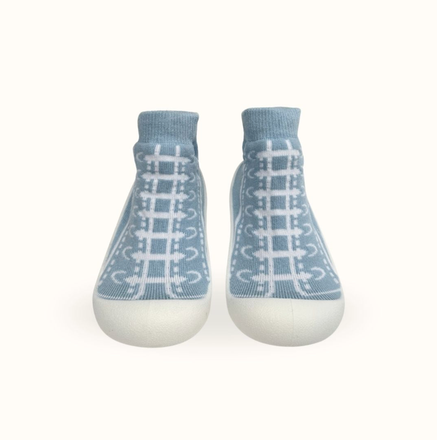 Pink Shoelace Sock Shoes